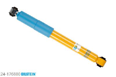 24-176880, Bilstein B6  Sport Schokdemper achteras, Citroen C3, "1.0 VTi 68,  1.1,  1.1 BiFuel,  1.2 VTi 82,1.4,  1.4 16V,  1.4 Flex,  1.4 HDi,1.6 16V,  1.6 Flex,  1.6 HDi,  1.6 HDi 115", 11/2009-, Standaard lengte, geschikt voor gebruik met verlagingsveren tot -40mm