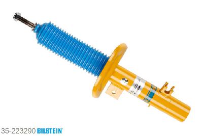 35-223290, Bilstein B6  Sport Schokdemper vooras links, Citroen DS3, "1.2 VTi 82,  1.4 16V,  1.4 HDi 70,1.4 VTi 95 LPG,  1.4 VTi 98,  1.6 16V,1.6 HDi,  1.6 HDi 115,  1.6 Racing,1.6 THP 150", 01/2010-, Front axle strutdiameter 51 mm, Standaard lengte, geschikt voor gebruik met verlagingsveren tot -40mm