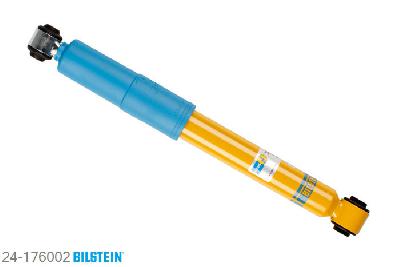 24-176002, Bilstein B6  Sport Schokdemper achteras, Citroen DS3 Convertible, "1.2 VTi 82,  1.6 HDi 90,  1.6 THP 155,1.6 VTi 120", 01/2013-, Standaard lengte, geschikt voor gebruik met verlagingsveren tot -40mm