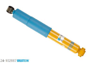 24-102667, Bilstein B6  Sport Schokdemper achteras, Fiat STILO Multi Wagon (192), 2.4 20V, 01/2004-08/2008, Standaard lengte, geschikt voor gebruik met verlagingsveren tot -40mm