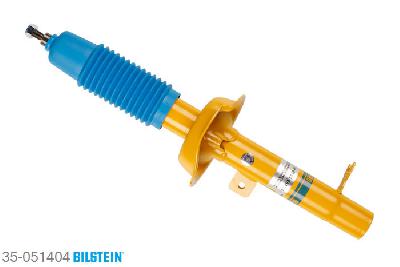 35-051404, Bilstein B6  Sport Schokdemper vooras rechts, Ford FOCUS (DAW, DBW), "1.4 16V,  1.6 16V,  1.6 16V Flexifuel,1.8 16V,  1.8 DI / TDDi,  1.8 TDCi,1.8 Turbo DI / TDDi,  2.0 16V,  ST170", 10/1998-11/2004, Standaard lengte, geschikt voor gebruik met verlagingsveren tot -40mm