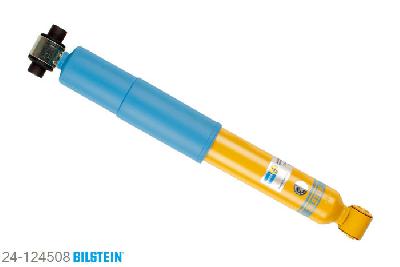 24-124508, Bilstein B6  Sport Schokdemper achteras, Ford FOCUS II Turnier (DAW_), "1.4,  1.6,  1.6 LPG,  1.6 TDCi,  1.6 Ti,  1.8,1.8 Flexifuel,  1.8 Ghia FFV Flexifuel,1.8 TDCi,  2.0,  2.0 LPG,  2.0 TDCi", 11/2004-, Standaard lengte, geschikt voor gebruik met verlagingsveren tot -40mm