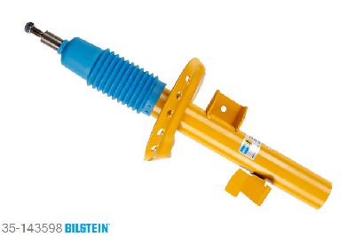 35-143598, Bilstein B6  Sport Schokdemper vooras links, Ford MONDEO IV Turnier, "1.6 EcoBoost,  1.6 TDCi,  1.6 Ti,  1.8 TDCi,2.0,  2.0 EcoBoost,  2.0 Flexifuel,2.0 LPG,  2.0 SCTi,  2.0 TDCi,  2.2 TDCi,2.3,  2.5", 03/2007-, Standaard lengte, geschikt voor gebruik met verlagingsveren tot -40mm