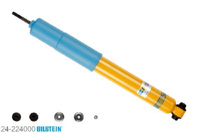 24-224000, Bilstein B6  Sport Schokdemper achteras, Ford MUSTANG Convertible, 4.0 V6,  4.6 V8,  5.4 V8, 12/2005-, mark: Europa, Standaard lengte, geschikt voor gebruik met verlagingsveren tot -40mm