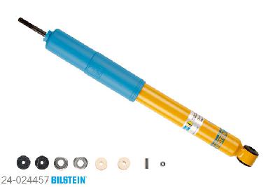 24-024457, Bilstein B6  Sport Schokdemper vooras, Jaguar XJ, "12 5.3,  12 H.E.,  2.8,  6 2.8,  6 3.4,  6 4.2,Sovereign V12", 10/1969-12/1992, without ride height adjustment, Standaard lengte, geschikt voor gebruik met verlagingsveren tot -40mm