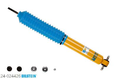 24-024426, Bilstein B6  4600 Schokdemper vooras, Jeep WRANGLER II (TJ), 2.4,  2.5,  2.8 CRDi,  3.8,  4.0, 08/1996-12/2008, with coil-spring suspension, Standaard lengte, geschikt voor gebruik met verlagingsveren tot -40mm