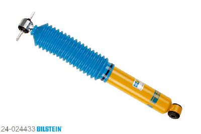 24-024433, Bilstein B6  4600 Schokdemper achteras, Jeep WRANGLER II (TJ), 2.4,  2.5,  2.8 CRDi,  3.8,  4.0, 08/1996-12/2008, with coil-spring suspension, Standaard lengte, geschikt voor gebruik met verlagingsveren tot -40mm