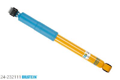 24-232111, Bilstein B6  Sport Schokdemper achteras, Mazda 6 Estate (GH), "1.8 MRZ,  2.0 MRZ,  2.0 MRZ-CD,  2.0 MZR,2.2 D,  2.2 MRZ-CD,  2.5 MRZ", 02/2008-, Standaard lengte, geschikt voor gebruik met verlagingsveren tot -40mm