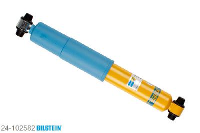 24-102582, Bilstein B6  Sport Schokdemper achteras, Mazda 6 Station Wagon (GY), 1.8,  2.0,  2.0 DI,  2.3, 08/2002-08/2007, with standard chassis, Standaard lengte, geschikt voor gebruik met verlagingsveren tot -40mm