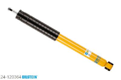 24-120364, Bilstein B6  Sport Schokdemper achteras, Mercedes B-CLASS (W245), "B 150,  B 160,  B 170,  B 170 NGT,  B 180,B 180 CDI,  B 180 NGT,  B 200,  B 200 CDI,B 200 TURBO", 03/2005-11/2011, Standaard lengte, geschikt voor gebruik met verlagingsveren tot -40mm