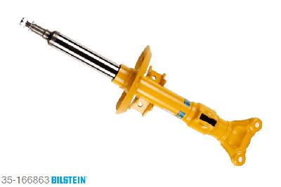 35-166863, Bilstein B6  Sport Schokdemper vooras, Mercedes E-CLASS (W212), E 200 L CGI,  E 300 L, 06/2010-, with standard chassis, without Airmatic DC, Standaard lengte, geschikt voor gebruik met verlagingsveren tot -40mm