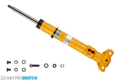22-041760, Bilstein B6  Sport Schokdemper vooras, Mercedes AMG SL (R129), "280,  320,  500,  55 AMG,  60 AMG,  600,600 SL", 02/1992-10/2001, without ADS, Standaard lengte, geschikt voor gebruik met verlagingsveren tot -40mm