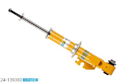 24-139380, Bilstein B6  Sport Achteras links, Mini MINI (R50, R53), "1.6,  Cooper,  Cooper D,  Cooper S,  Cooper SD,John Cooper Works,  One,  One D", 03/2006-, with standard chassis, mark: R56, Standaard lengte, geschikt voor gebruik met verlagingsveren tot -40mm