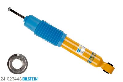 24-023443, Bilstein B6  Sport Schokdemper achteras, Nissan PRIMERA (P11), "1.6 16V,  1.8,  1.8 16V,  2.0,  2.0 16V,2.0 TD", 06/1996-12/2001, Rear axle Vehicle Production Country: Japan, Standaard lengte, geschikt voor gebruik met verlagingsveren tot -40mm