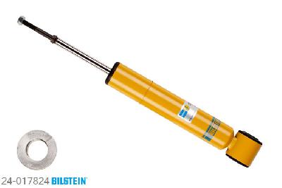 24-017824, Bilstein B6  Sport Schokdemper vooras, Nissan PRIMERA Hatchback (P11), 1.6 16V,  1.8 16V,  2.0 16V,  2.0 TD, 09/1996-07/2002, Country Vers. Hub Length [mm] / Rear axle Vehicle Production Country: Japan, Standaard lengte, geschikt voor gebruik met verlagingsveren tot -40mm