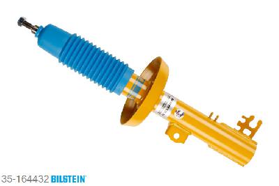 35-164432, Bilstein B6  Sport Schokdemper vooras links, Opel VECTRA B (36_), "1.6 GL,  1.6 i,  1.6 i 16V,  1.7 TD,1.8 i 16V,  2.0 DI 16V,  2.0 DTI 16V,2.0 i,  2.0 i 16V,  2.2 DTI 16V,  2.2 i 16V,2.5 i V6,  2.6 i V6", 09/1995-04/2002, with standard chassis, with off-road suspension / Rear axle without ride height adjustment, Standaard lengte, geschikt voor gebruik met verlagingsveren tot -40mm