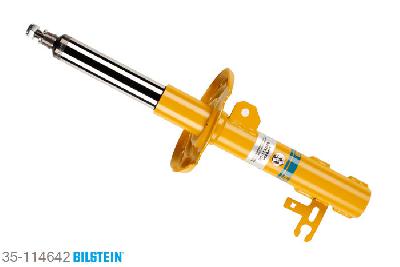 35-114642, Bilstein B6  Sport Schokdemper vooras rechts, Opel ZAFIRA, 1.6,  1.7 CDTI,  1.8,  1.9 CDTI,  2.0,  2.2, 07/2005-, without IDS+ suspension, without electronic suspension control, Standaard lengte, geschikt voor gebruik met verlagingsveren tot -40mm