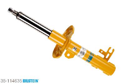 35-114635, Bilstein B6  Sport Schokdemper vooras links, Opel ZAFIRA, 1.6,  1.7 CDTI,  1.8,  1.9 CDTI,  2.0,  2.2, 07/2005-, without IDS+ suspension, without electronic suspension control, Standaard lengte, geschikt voor gebruik met verlagingsveren tot -40mm