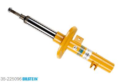 35-225096, Bilstein B6  Sport Schokdemper vooras rechts, Peugeot 208, 1.0,  1.2,  1.4,  1.4 HDi,  1.6,  1.6 HDi, 03/2012-, with standard chassis / Front axle strutdiameter 51 mm, mark: 20mm Sway Bars, Standaard lengte, geschikt voor gebruik met verlagingsveren tot -40mm