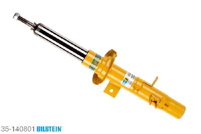 35-140801, Bilstein B6  Sport Schokdemper vooras rechts, Peugeot 1007 (KM_), 1.4,  1.4 16V,  1.4 HDi,  1.6 16V,  1.6 HDi, 04/2005-, with standard chassis, Standaard lengte, geschikt voor gebruik met verlagingsveren tot -40mm