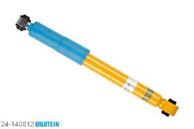 24-140812, Bilstein B6  Sport Schokdemper achteras, Peugeot 1007 (KM_), 1.4,  1.4 16V,  1.4 HDi,  1.6 16V,  1.6 HDi, 04/2005-, with standard chassis, Standaard lengte, geschikt voor gebruik met verlagingsveren tot -40mm