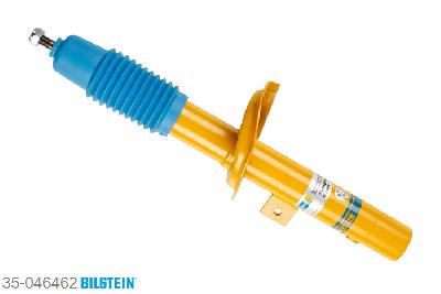 35-046462, Bilstein B6  Sport Schokdemper vooras links, Peugeot 206 Hatchback (2A/C), "1.0,  1.1,  1.1 i,  1.4 16V,  1.4 Flex,1.4 HDi,  1.4 HDi eco 70,  1.4 i,  1.4 LPG,1.6 16V,  1.6 Flex,  1.6 HDi FAP 110,1.6 i,  1.9 D,  2.0 HDI 90,  2.0 RC,2.0 S16", 10/2000-, Standaard lengte, geschikt voor gebruik met verlagingsveren tot -40mm