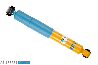 24-138284, Bilstein B6  Sport Schokdemper achteras, Peugeot 207 Saloon, "1.4,  1.4 Bioflex,  1.6 Bioflex,  1.9 XSD,2.0 HDi", 12/2007-, with standard chassis / Front axle strutdiameter 51 mm, Standaard lengte, geschikt voor gebruik met verlagingsveren tot -40mm