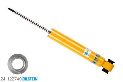 24-122740, Bilstein B6  Sport Schokdemper vooras, Peugeot 407 SW (6E_), "1.6 HDi 110,  1.8,  1.8 16V,  2.0,  2.0 16V,2.0 Bioflex,  2.0 HDi,  2.0 HDi 135,  2.2,2.2 16V,  2.2 HDi,  2.2 HDi 170,  2.7 HDi,3.0", 05/2004-, without electronic suspension control, Standaard lengte, geschikt voor gebruik met verlagingsveren tot -40mm