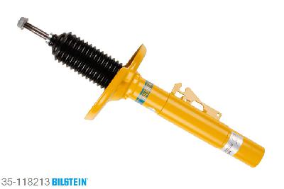 35-118213, Bilstein B6  Sport Schokdemper vooras, Porsche 911 (997), 3.6 Carrera,  3.8 Carrera GTS,  3.8 Carrera S, 07/2004-, with standard chassis, without sport chassis, without PASM, Standaard lengte, geschikt voor gebruik met verlagingsveren tot -40mm