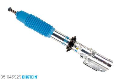 35-046929, Bilstein B6  Sport Schokdemper vooras links, Porsche 911 Convertible (993), "3.6 Carrera,  3.6 Carrera 4,  3.8 Carrera,3.8 Carrera 4", 07/1994-09/1997, with standard chassis / Front axle serie production spring seat must be used, Standaard lengte, geschikt voor gebruik met verlagingsveren tot -40mm