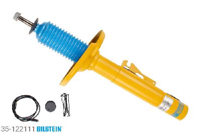 35-122111, Bilstein B6  Damptronic Schokdemper vooras, Porsche CAYMAN, 2.7,  2.9,  R 3.4,  S 3,4 Sport,  S 3.4, 11/2005-, with PASM, Standaard lengte, geschikt voor gebruik met verlagingsveren tot -40mm