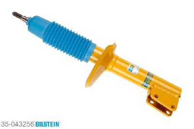 35-043256, Bilstein B6  Sport Schokdemper vooras, Renault CLIO I (B/C57_, 5/357_), 1.8 16V, 01/1991-03/1996, Standaard lengte, geschikt voor gebruik met verlagingsveren tot -40mm