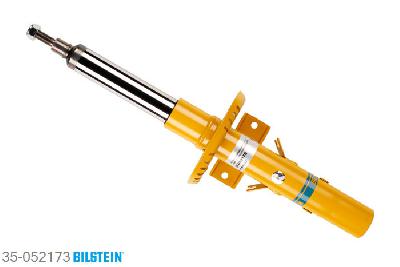 35-052173, Bilstein B6  Sport Schokdemper vooras, Skoda FABIA Saloon (6Y3), "1.0,  1.2,  1.4,  1.4 16V,  1.4 TDI,  1.9 SDI,1.9 TDI,  2.0", 12/1999-12/2007, Standaard lengte, geschikt voor gebruik met verlagingsveren tot -40mm