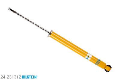 24-231312, Bilstein B6  Sport Schokdemper achteras, Skoda RAPID, 1.6, 10/2011-, with standard chassis / Rear axle without ride height adjustment, Standaard lengte, geschikt voor gebruik met verlagingsveren tot -40mm