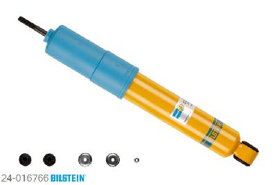 24-016766, Bilstein B6  4600 Schokdemper vooras, Ssang Young MUSSO (FJ), 2.0,  2.3,  2.3 D,  2.9 D,  2.9 TD,  3.2, 06/1996-, Standaard lengte, geschikt voor gebruik met verlagingsveren tot -40mm
