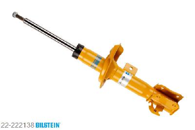 22-222138, Bilstein B6  Sport Schokdemper vooras rechts, Suzuki SPLASH, 1.0,  1.2,  1.2 VVT,  1.3 CDTI, 01/2008-, Standaard lengte, geschikt voor gebruik met verlagingsveren tot -40mm