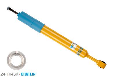24-104807, Bilstein B6  4600 Schokdemper vooras, Toyota LAND CRUISER (J12), 4.0, 09/2002-08/2004, without electronic suspension control, Standaard lengte, geschikt voor gebruik met verlagingsveren tot -40mm