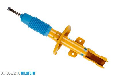 35-052210, Bilstein B6  Sport Schokdemper vooras, Volvo S60, "2.0 T,  2.3 T5,  2.4,  2.4 Bifuel,  2.4 D,2.4 D5,  2.4 T,  2.4 T5,  2.5 T,  T5", 11/2000-04/2010, with standard chassis, without ride height adjustment, Standaard lengte, geschikt voor gebruik met verlagingsveren tot -40mm