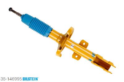 35-146995, Bilstein B6  Sport Schokdemper vooras, Volvo XC 90, 2.5 T,  3.2,  D5,  T6,  V8, 10/2002-, with ride height adjustment, with coil-spring suspension / Rear axle Self-levelling inactive after modification, Standaard lengte, geschikt voor gebruik met verlagingsveren tot -40mm
