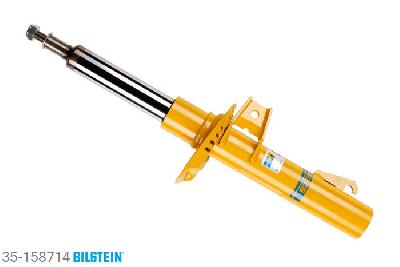 35-158714, Bilstein B6  Sport Schokdemper vooras, VW GOLF VI Variant (AJ5), "1.2 TSI,  1.4,  1.4 TSI,  1.6,  1.6 MultiFuel,1.6 TDI,  1.6 TDI 4motion,  2.0,  2.0 TDI,2.5", 07/2009-, without electronic suspension control, mark: G07, G08, G09, G11 / Front axle outside diameter strut 55 mm, Standaard lengte, geschikt voor gebruik met verlagingsveren tot -40mm