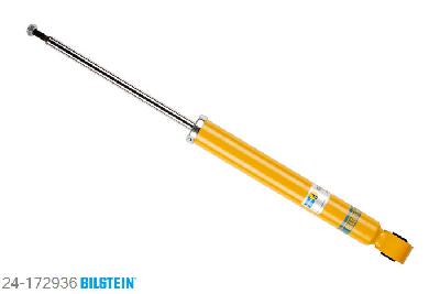 24-172936, Bilstein B6  Sport Schokdemper achteras, VW JETTA III (1K2), "1.4 TSI,  1.6,  1.6 FSI,  1.6 MultiFuel,1.6 TDI,  1.9 TDI,  2.0,  2.0 FSI,  2.0 TDI,2.0 TDI 16V,  2.0 TFSI,  2.5,  2.5 FSI,2.8 VR6", 01/2006-10/2010, mark: G47, G56 / Front axle strutdiameter 55 mm, Standaard lengte, geschikt voor gebruik met verlagingsveren tot -40mm