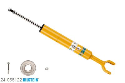 24-065122, Bilstein B6  Sport Schokdemper vooras, VW PASSAT (3B3), "1.8 4motion,  1.9 TDI 4motion,  2.0 4motion,2.3 V5 4motion,  2.5 TDI 4motion,2.8 4motion,  4.0 W8 4motion", 11/2000-05/2005, without off-road suspension, Standaard lengte, geschikt voor gebruik met verlagingsveren tot -40mm
