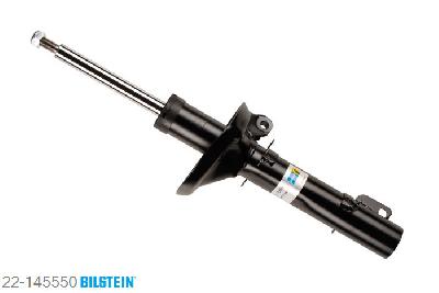 22-145550, Bilstein B4  Gas Schokdemper vooras, Audi TT (8N3), 1.8 T quattro,  3.2 VR6 quattro, 10/1998-06/2006, with standard chassis, Standaard lengte, geschikt voor gebruik met verlagingsveren tot -30mm