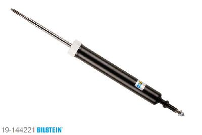 19-144221, Bilstein B4  Gas Schokdemper achteras, BMW 1 (E81, E87), "116 i,  116d,  116i,  118 d,  118 i,  118d,118i,  120 i,  120d,  120i,  123d,  130i,2.0", 09/2006-09/2012, with standard chassis, Standaard lengte, geschikt voor gebruik met verlagingsveren tot -30mm
