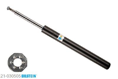 21-030505, Bilstein B4  Gas Schokdemper vooras, BMW 3 (E30), "316,  316 (Ecotronic),  316 i,  316 i 1.8,318 i,  320 i,  323 i,  324 td,  325 e 2.7,325 i", 09/1982-11/1989, with standard chassis / Front axle outside diameter strut 51 mm, Standaard lengte, geschikt voor gebruik met verlagingsveren tot -30mm