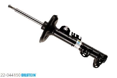 22-044150, Bilstein B4  Gas Schokdemper vooras links, BMW 3 (E36), 316 i,  318 i, 09/1990-10/1993, with standard chassis, Standaard lengte, geschikt voor gebruik met verlagingsveren tot -30mm