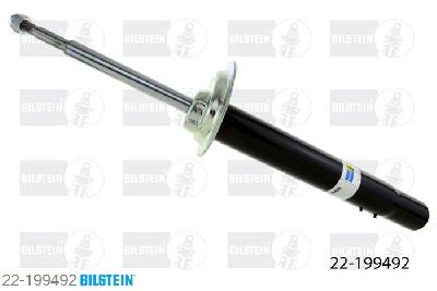 22-199492, Bilstein B4  Gas Schokdemper vooras links, BMW 3 Convertible (E46), M3 3.2, 04/2001-, with standard chassis, Standaard lengte, geschikt voor gebruik met verlagingsveren tot -30mm