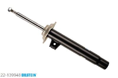 22-139948, Bilstein B4  Gas Schokdemper vooras rechts, BMW 3 Coupe (E46), "316 Ci,  318 Ci,  320 Cd,  320 Ci,  323 Ci,325 Ci,  328 Ci,  330 Cd,  330 ci", 04/1999-, with M-technics, Standaard lengte, geschikt voor gebruik met verlagingsveren tot -30mm