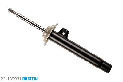 22-139931, Bilstein B4  Gas Schokdemper vooras links, BMW 3 Coupe (E46), "316 Ci,  318 Ci,  320 Cd,  320 Ci,  323 Ci,325 Ci,  328 Ci,  330 Cd,  330 ci", 04/1999-, with M-technics, Standaard lengte, geschikt voor gebruik met verlagingsveren tot -30mm