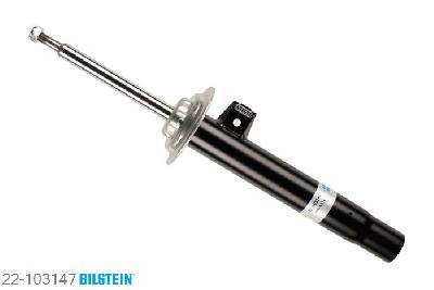22-103147, Bilstein B4  Gas Schokdemper vooras rechts, BMW 3 Touring (E46), 316 i,  318 d,  318 i, 09/2001-02/2005, with standard chassis, Standaard lengte, geschikt voor gebruik met verlagingsveren tot -30mm